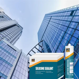 Weatherproof Neutral 6138 Silicone Sealant for Windows and Doors