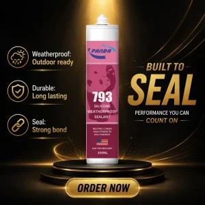 Weatherproof Neutral Silicone Sealant for Glass Curtain Walls, Aluminum Doors and Windows, and Building Expansion Joints