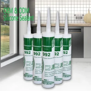 Weatherproof Neutral Silicone Sealant for Indoor and Outdoor Doors, Windows and Sunrooms