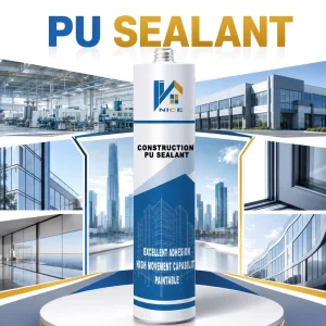 Weatherproof Polyurethane Construction Sealant High Elasticity PU Adhesive For Building Windows Doors Pavement Joint Filler