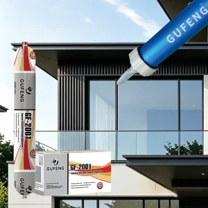 Weatherproof Silicone Sealant for Curtain Walls, Aluminum Panels & Windows, Waterproofing, Anti-Mildew