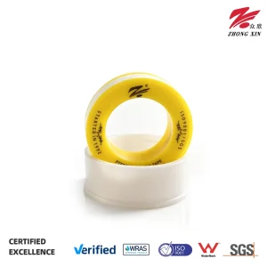 White PTFE Drinking Water Pipe Sealant 12mm -190C to +370C Thread Seal Tape