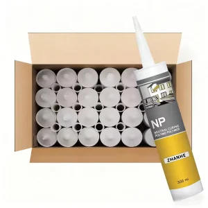 White Transparent Silicone Waterproof Weather Resistant Adhesive Glass Curtain Wall Installation Building Neutral Construction