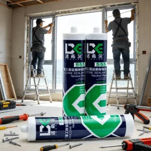 Window Engineering Neutral Silicone Sealant Fast-Curing Mold-Proof 300ml