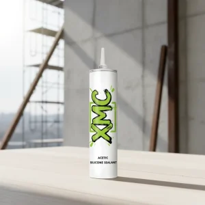 XMC300 Acetic Silicone Sealant for Construction, Windows, and Doors, Fast Curing, Weatherproof