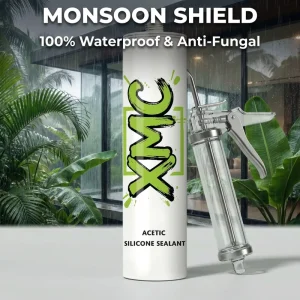 XMC300 GP Fast-Curing Acetic Silicone Sealant for Window and Door Sealing Construction Use 12-Month Shelf Life
