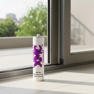 XMC600 Neutral Cure Silicone Sealant for Door and Window Perimeters Weatherproof Non-Corrosive