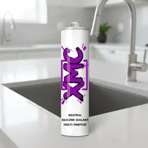 XMC600 Neutral Silicone Sealant, Construction Grade Non-Sag for Glass, Window & Door Sealing