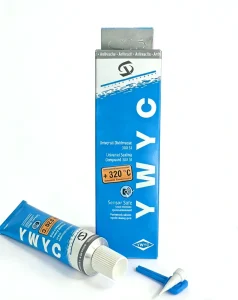 YWYC Gasket Silicone Sealant Car Engine and Door Gasket Dark Grey Rtv Silicone Gasket Maker Victor Reinz