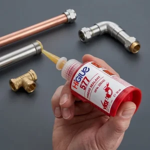 Yellow High Strength Universal Sealant Pipeline Leak Stopping Compound for Domestic Plumbing Fittings Gas Valve Joints